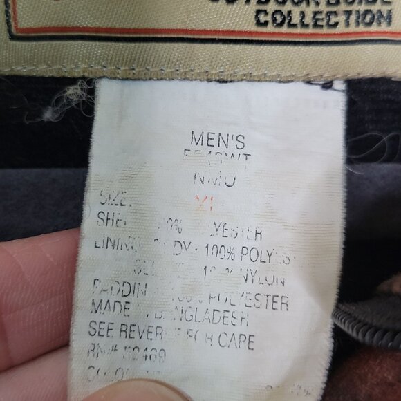 Vintage Woolrich Men's Camoflauge Camo Mossy Oak Hunting Coat Jacket XL - Picture 4 of 11